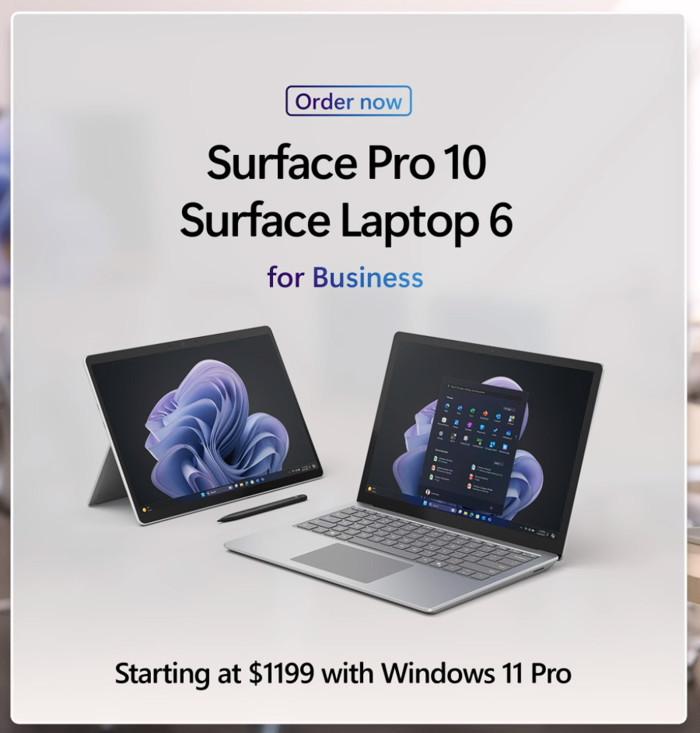 微软最新发布酷睿 Ultra 加持 Surface,结合软硬件打造超凡 AI 体验