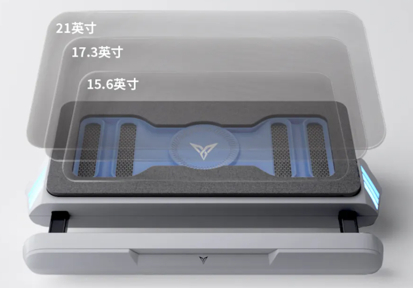 飞智压风式笔记本散热底座 BS1 发布:首发价 279 元起,可选 EVA 联名款