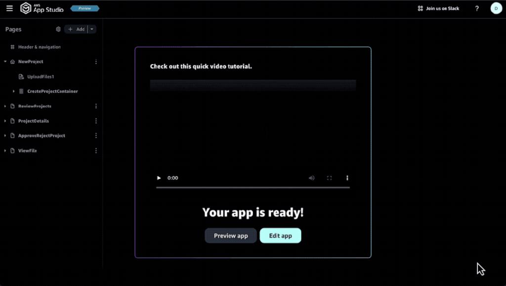 “云计算一哥”深夜放大招:几分钟,纯靠 Prompt 打造一个 App!