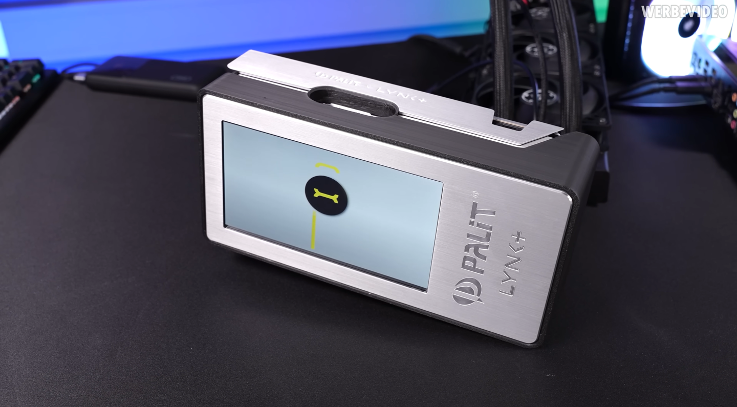 7 英寸屏幕、模块化 360 水冷,同德 Palit 推出 RTX 4090 LYNK+ 概念显卡