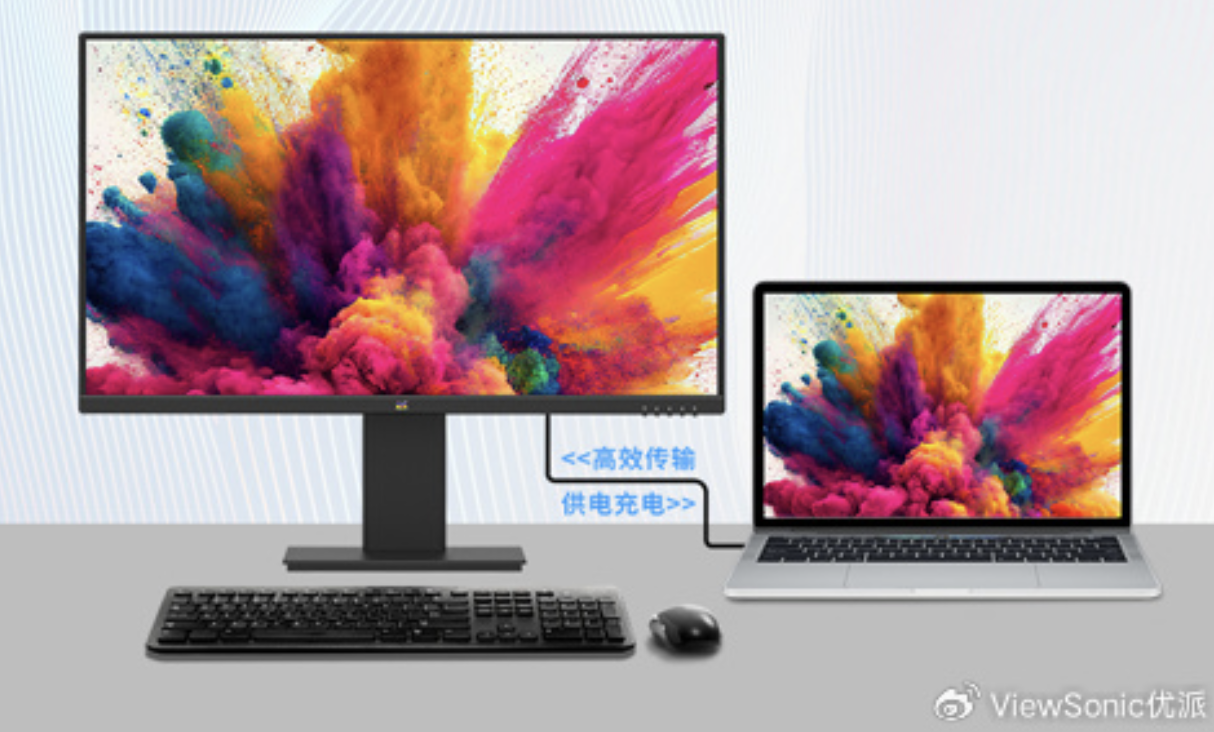 4K 73Hz + 65W PD USB-C,优派推出“VX2730-4K-HDU”27 英寸显示器