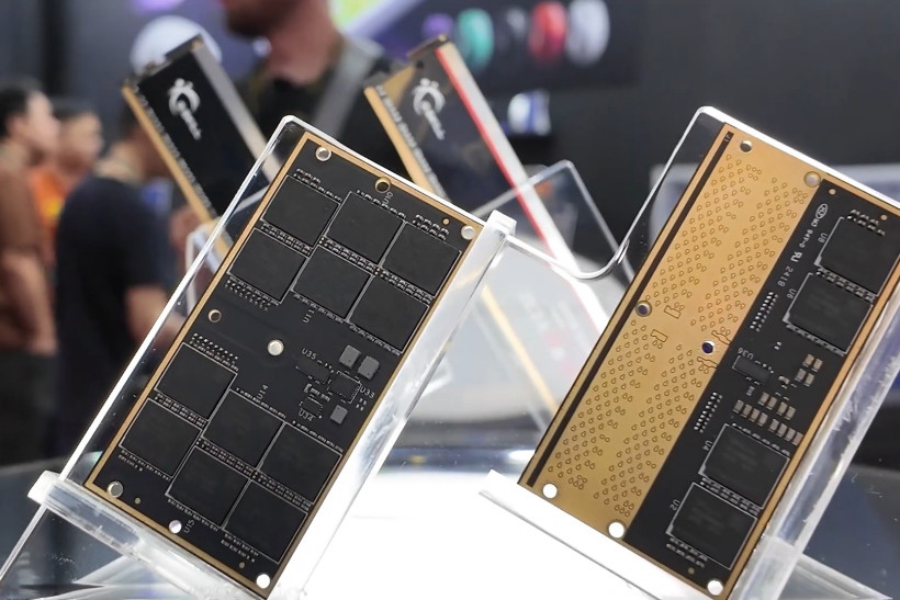 芝奇展示 DDR5 CAMM2 超频内存模组,速度可达 7800MT/s