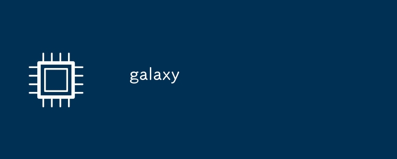 galaxy