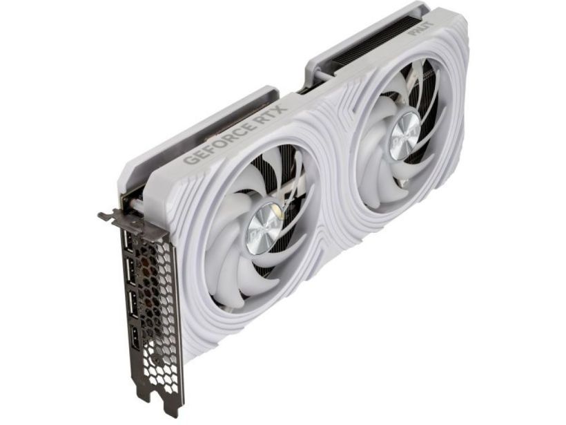同德推出 RTX 4060 Ti“Gaming Pro White”显卡:纯白外壳 + 双风扇