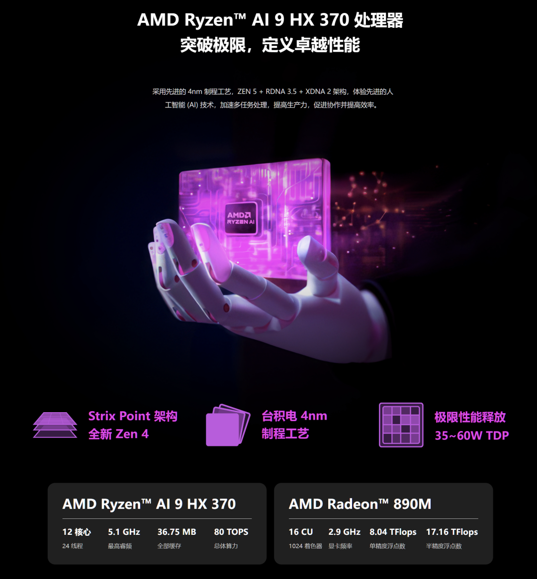 GPD DUO 双屏 OLED 笔记本开启预售:AMD Ryzen 7 8840U / AI 9 HX 370,首发 7999 元起
