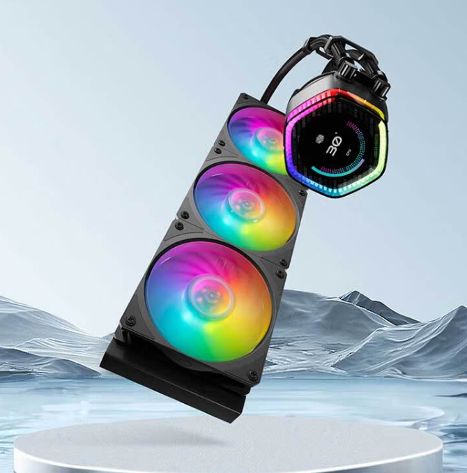 2199 元,酷冷至尊 MasterLiquid 360 冰界幻屏水冷散热器发布