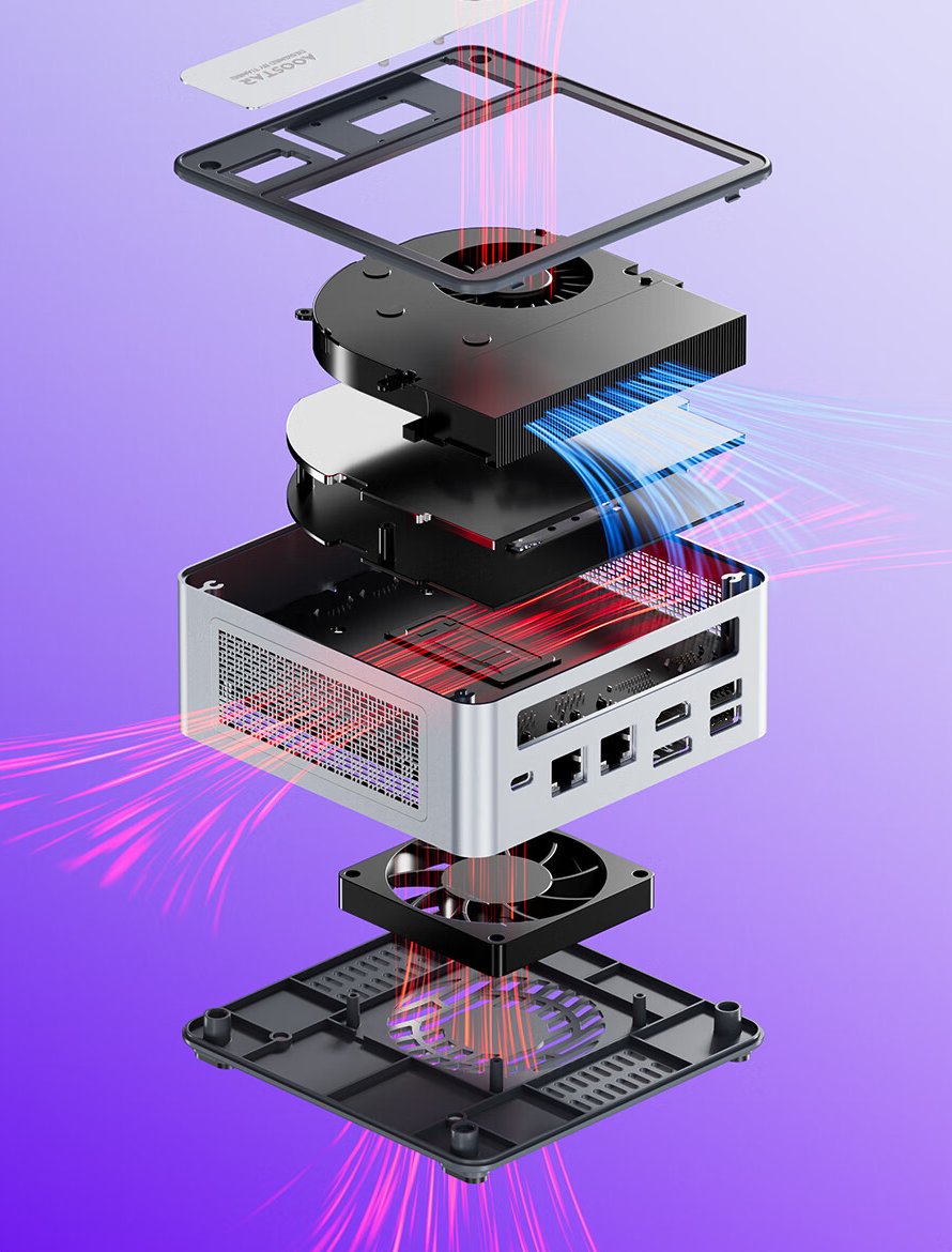 天钡 GEM12 PLUS 迷你主机开售:12 / 13 代酷睿 i9、OCuLink、双 2.5G 网口,准系统 2449 元起