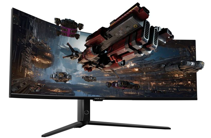 酷冷至尊首款 57 英寸游戏显示器,GP57ZS 登场:Mini-LED 面板、120Hz 刷新率、定制散热器、护眼设计等