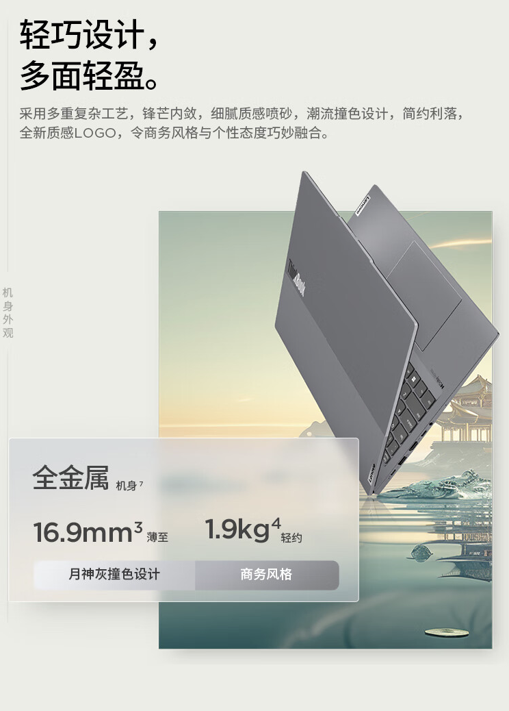 2024 款联想 ThinkBook 16+ 锐龙版笔记本开售：R7 8745H + 24G + 512G 售 5299 元