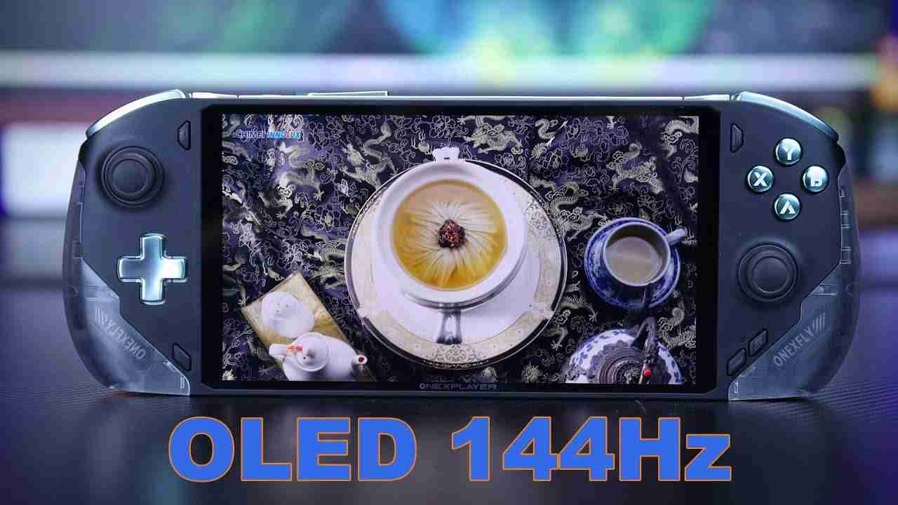壹号本预热 F1 Pro 掌机:高配 AMD Strix Point 处理器,7 英寸 144Hz OLED 屏