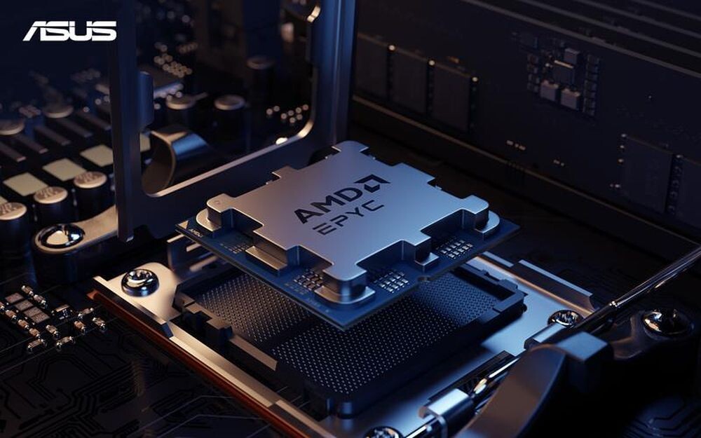 搭载 AMD EPYC 霄龙 4004 系列处理器,华硕推出多款服务器与工作站产品