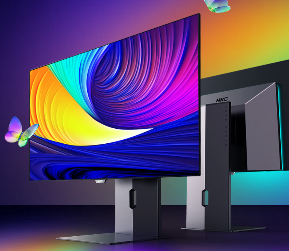 2K@240Hz + OLED:HKC OG27QK 显示器 2999 元京东秒杀 6 期免息