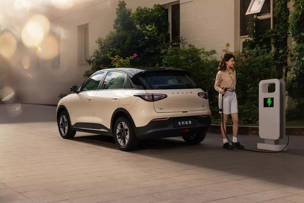 吉利全新纯电小车“星愿”官图发布:搭载 Flyme Auto 车机系统