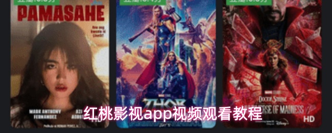 红桃影视app视频观看教程