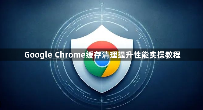 Google Chrome缓存清理提升性能实操教程