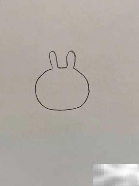 兔斯基简笔画教学步骤