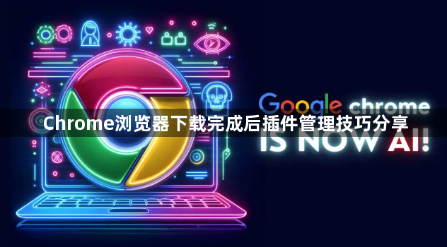 Chrome浏览器下载完成后插件管理技巧分享