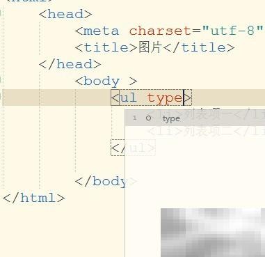 ul列表type属性使用方法解析