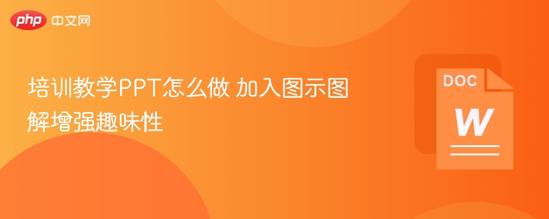 如何制作培训PPT，加入图示提升趣味性