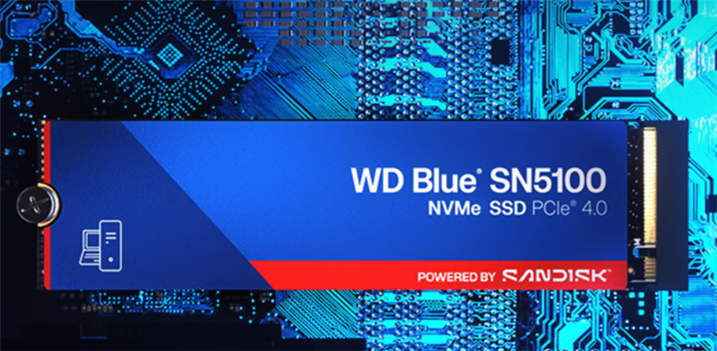 WD蓝盘SN5100 2TB实测7.3GB/s性能