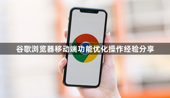 谷歌浏览器移动端功能优化操作经验分享