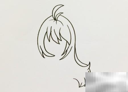 涂山雅雅简笔画绘制步骤详解