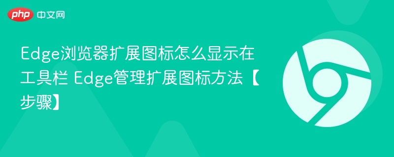 Edge扩展图标显示与管理方法
