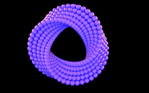 C4D怎么制作高科技感的三维小球循环动画