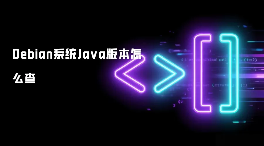 Debian系统Java版本怎么查