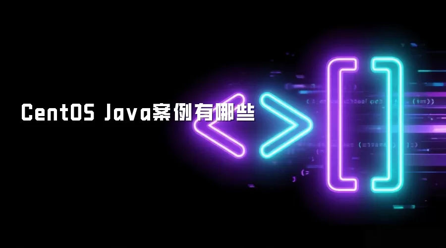 CentOS Java案例有哪些