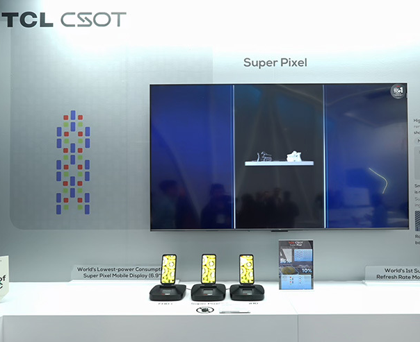 TCL华星MWC2026:超级像素技术引领移动显示新趋势