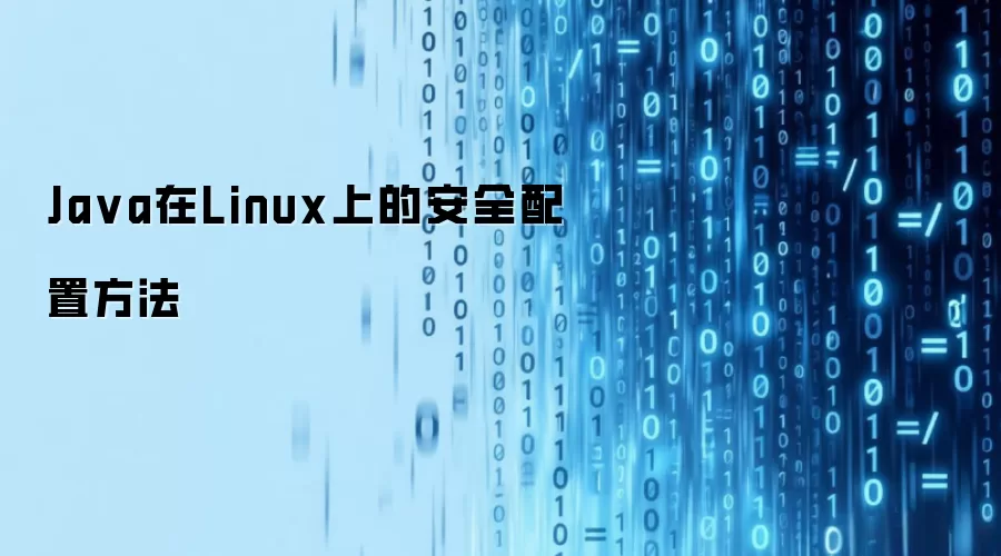 Java在Linux上的安全配置方法