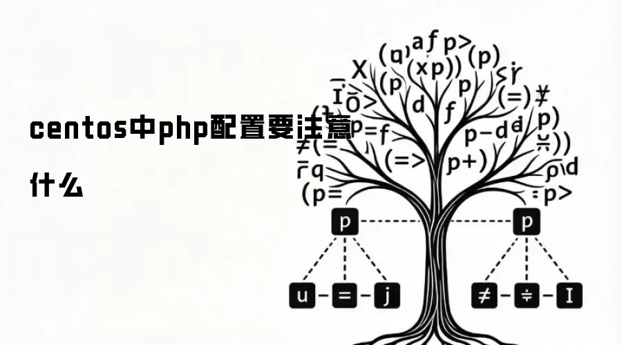 centos中php配置要注意什么