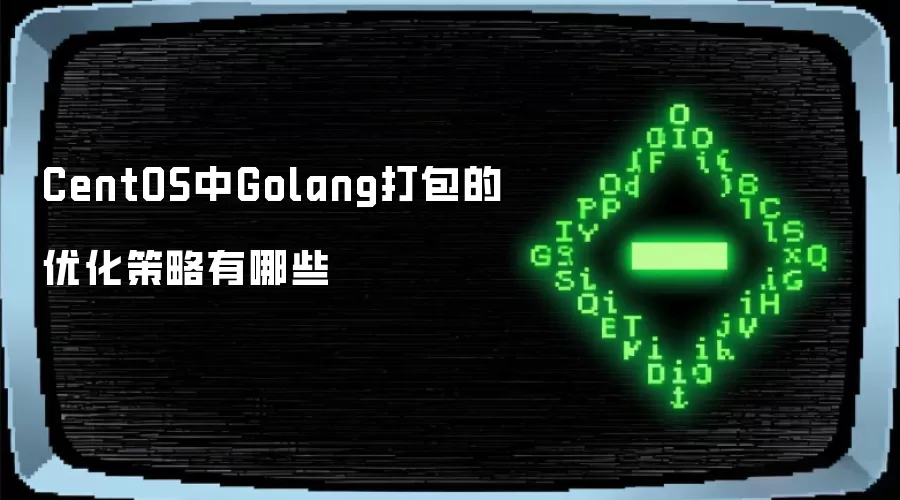 CentOS中Golang打包的优化策略有哪些
