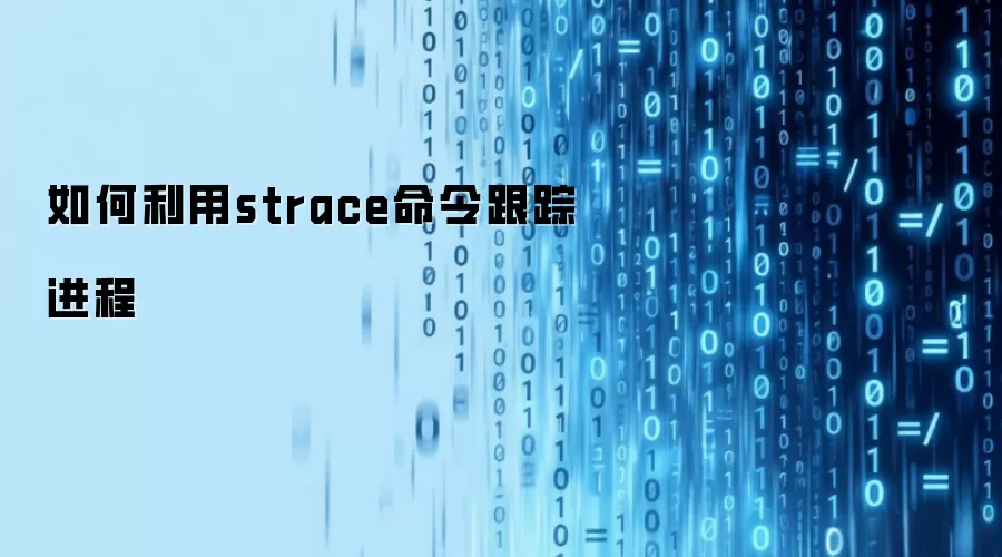 如何利用strace命令跟踪进程