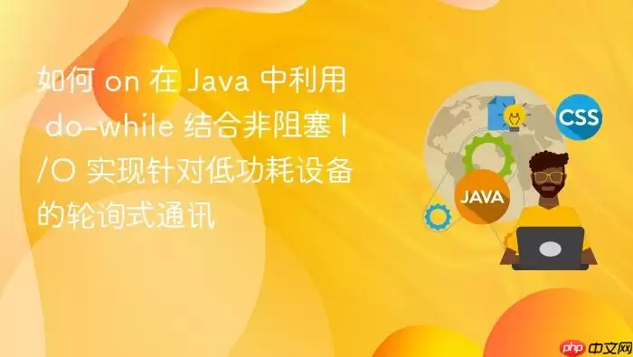 如何 on 在 Java 中利用 do-while 结合非阻塞 I/O 实现针对低功耗设备的轮询式通讯