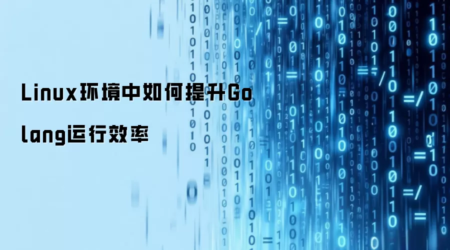 Linux环境中如何提升Golang运行效率