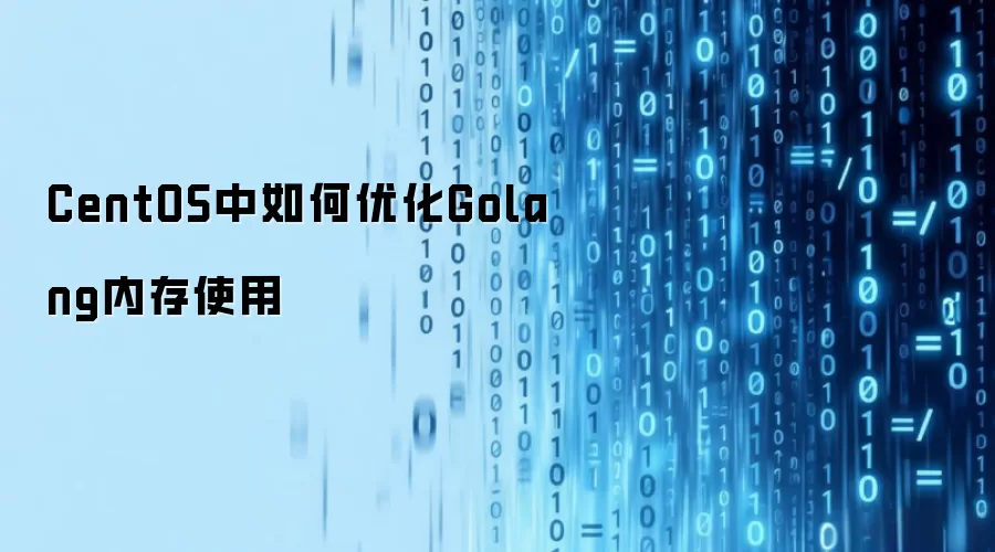 CentOS中如何优化Golang内存使用