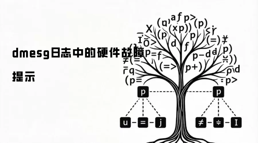 dmesg日志中的硬件故障提示