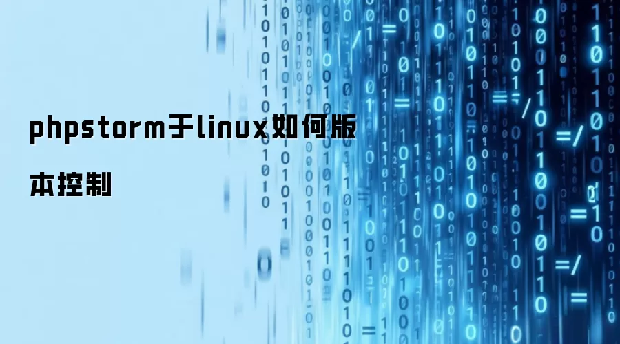 phpstorm于linux如何版本控制