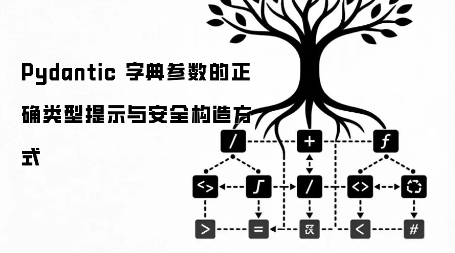 Pydantic 字典参数的正确类型提示与安全构造方式