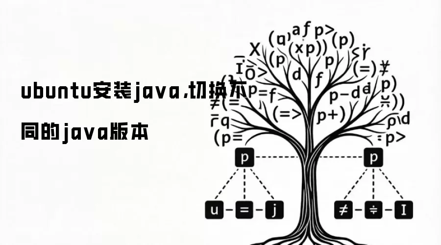 ubuntu安装java,切换不同的java版本