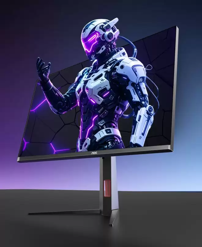 AOC QD-OLED电竞显示器U27G4D开售：26.5英寸4K 165Hz，3499元