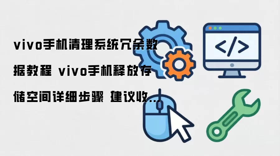 vivo手机清理系统冗余数据教程 vivo手机释放存储空间详细步骤【建议收藏】