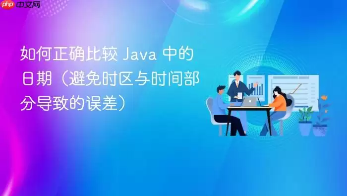 如何正确比较 Java 中的日期(避免时区与时间部分导致的误差)