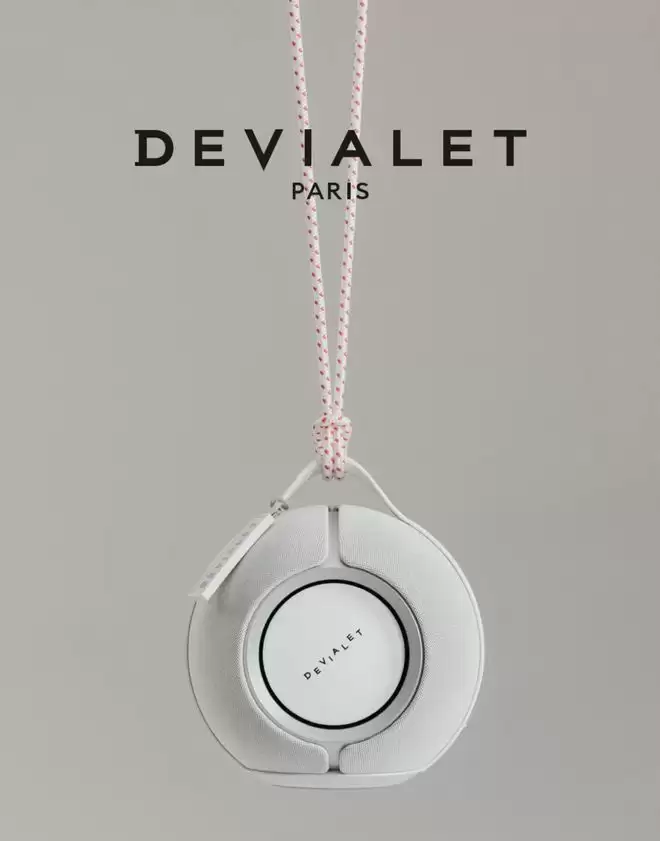 DEVIALET帝瓦雷Mania便携音响新增晨雾白配色，8980元
