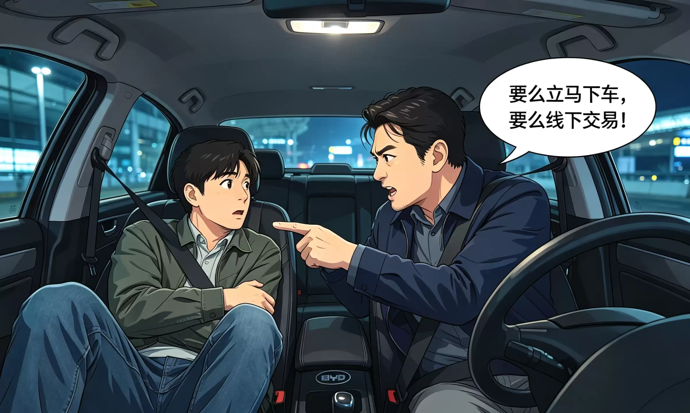 叫特斯拉来比亚迪？曹操出行司机威胁乘客，太离谱了！
