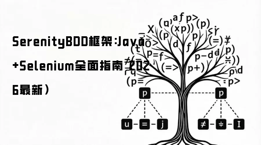 SerenityBDD框架:Java+Selenium全面指南（2026最新）