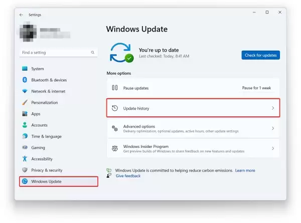 Win11 22H2怎么卸载更新补丁
