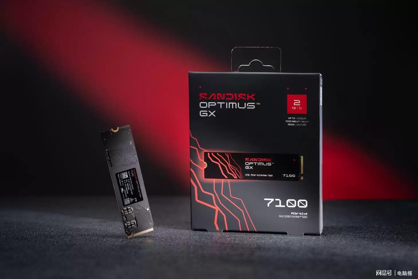 主流优选游戏创作两不误！SANDISK Optimus GX 7100 NVMe SSD测评